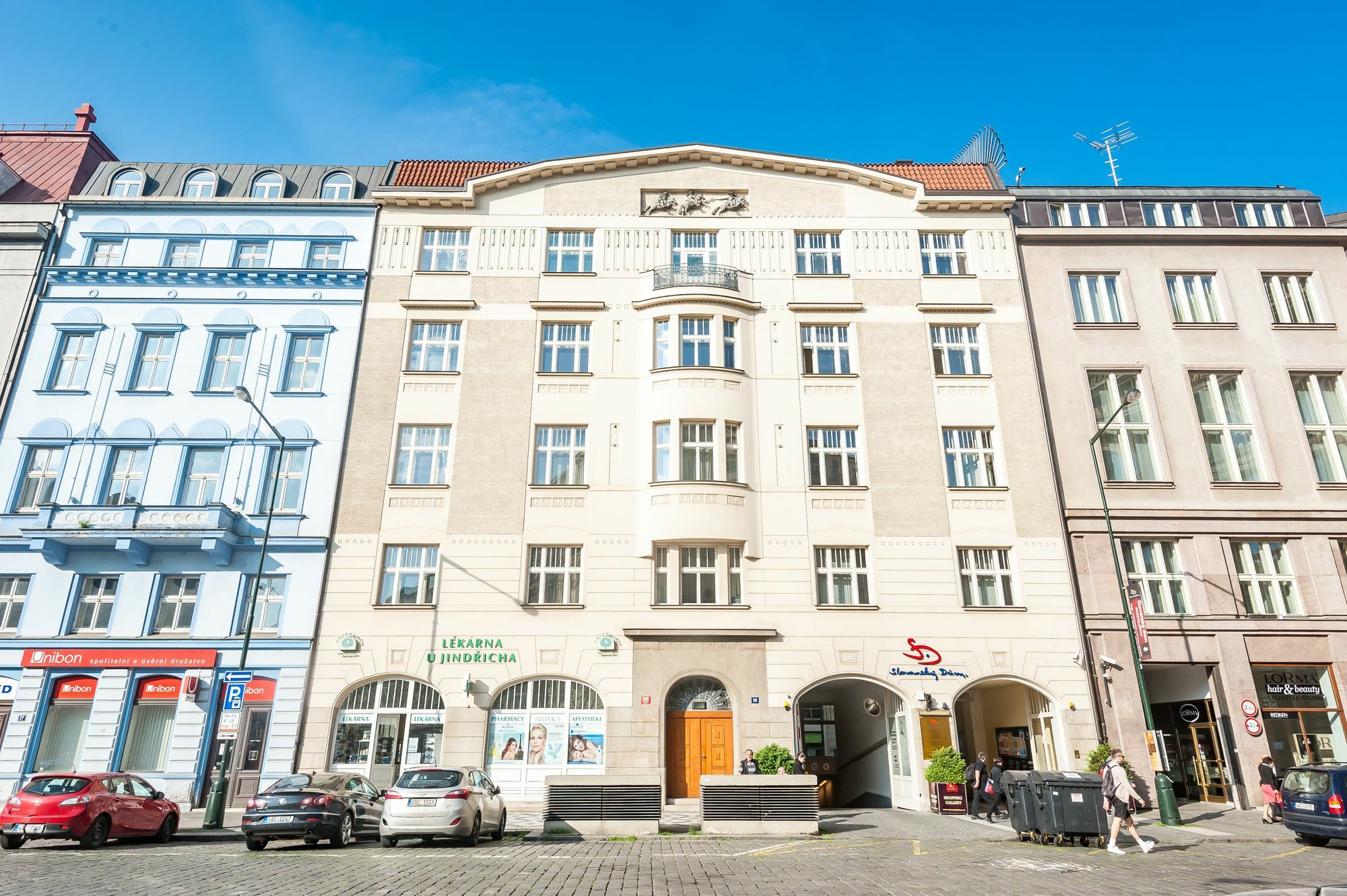 Slovansky Dum Boutique Apartments Prague Exterior photo